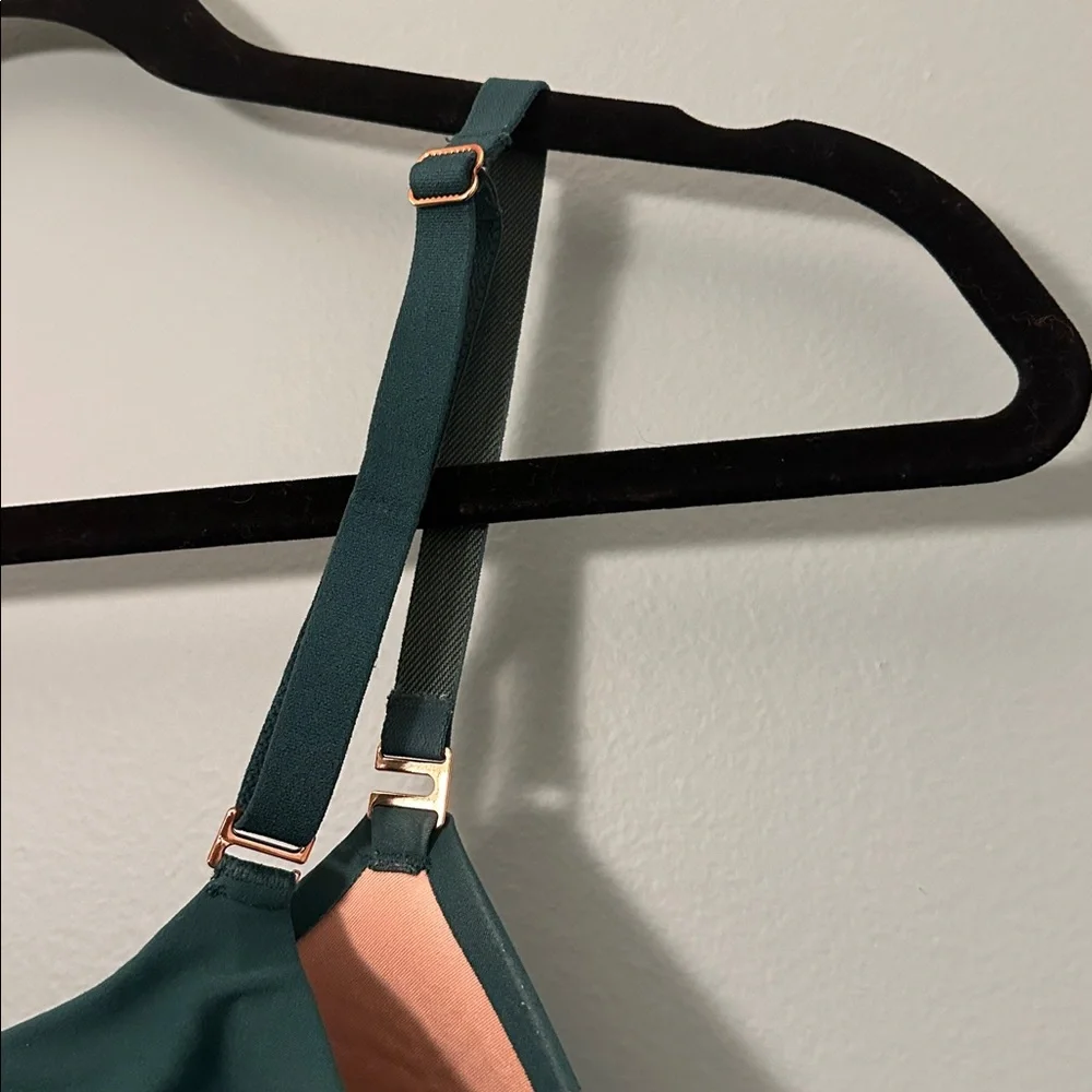 Soma Bodify Front Close Perfect Coverage Bra Green Size 36D